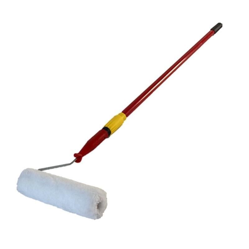 极速滚刷毛刷f子手持式长柄墙绘油漆滚筒卧室刷子滚轮式迷你墙上