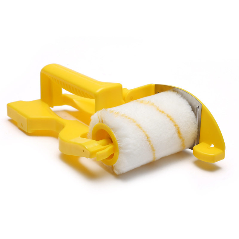 极速分色修边滚筒刷 多功能v涂料油漆刷 墙角边专用软毛刷工具 分