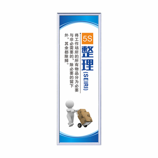 9s工u厂车间企业文化安全质量现场管理挂图整理整顿