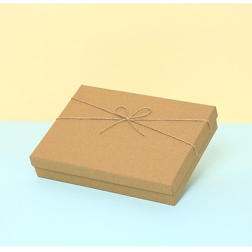 新品Kraft paper kbox birthday gift box rectangular packing b