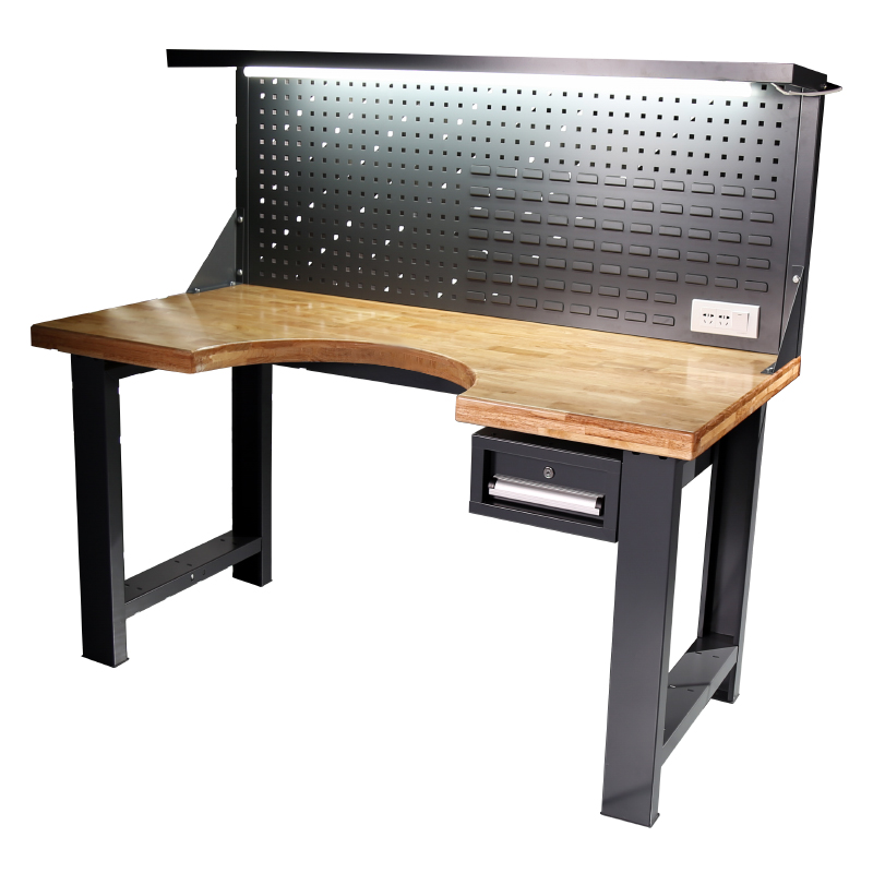 极速太孚a 半圆内凹首饰打金桌 沉浸式维修金工实木工作台 钟表修