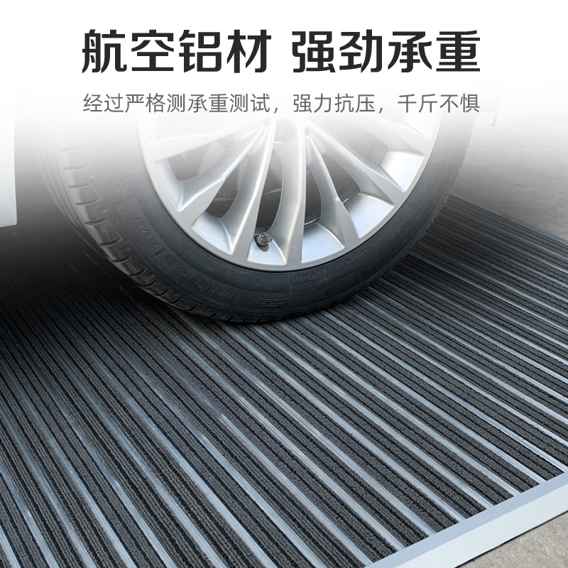 极速定制铝合金i地垫商场进门防尘垫酒店公司门口地毯刮泥脚垫定