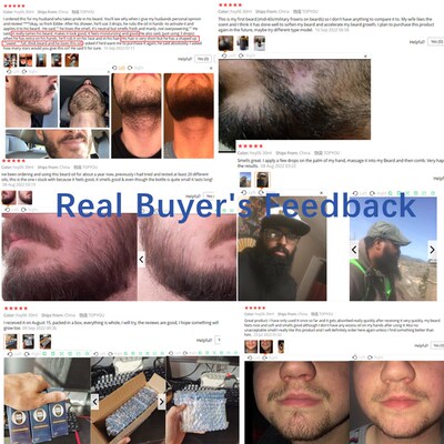 极速30aml Natural Effective Beard Growth Essential Oil Thick