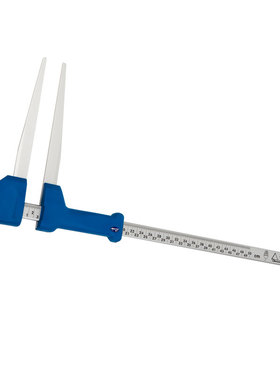 极速蓝色测径仪 树木测t径仪D 蓝色测径卡尺 黑色测径仪