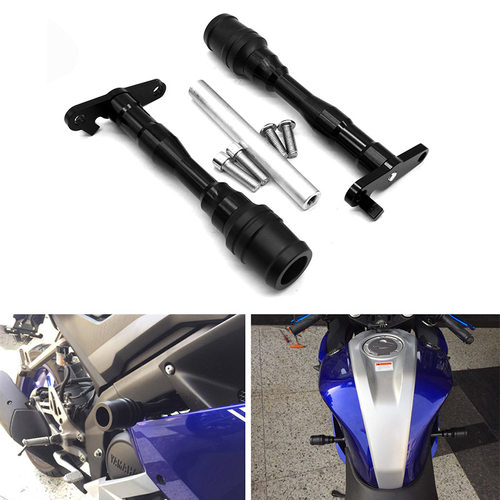 新品适用于雅马哈R15V3v改装车身防摔棒发动机保护棒摩托车防摔胶