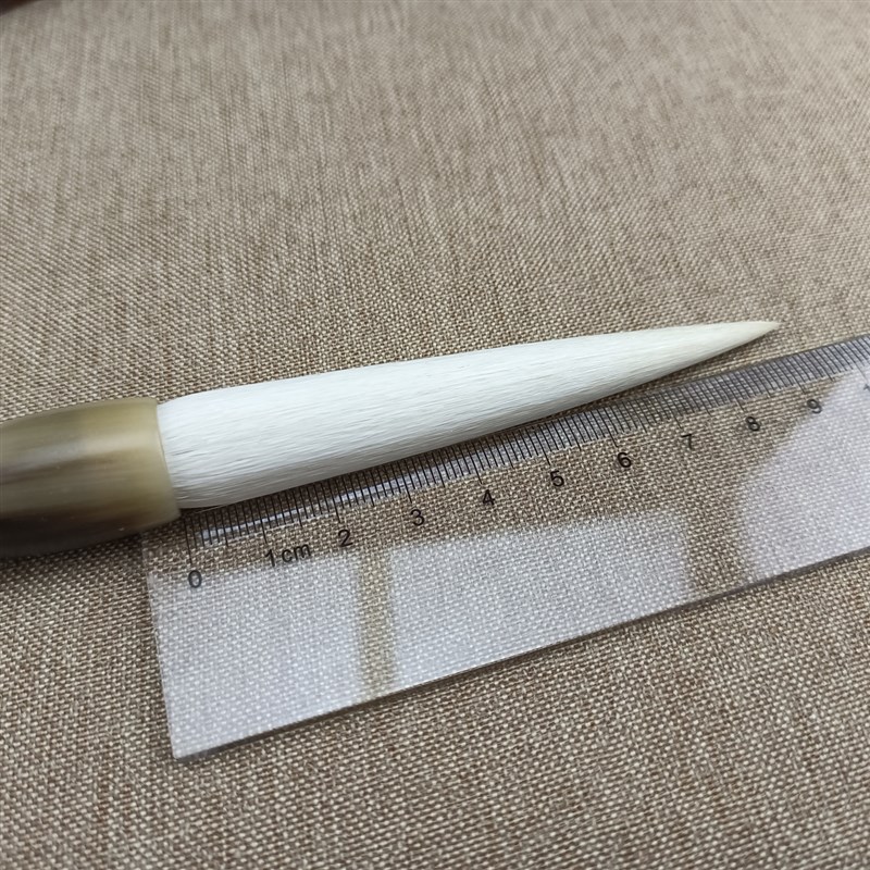 极速善琏湖笔纯羊l毫顶峰传统款式长锋行书草书画专业级老毛笔牦