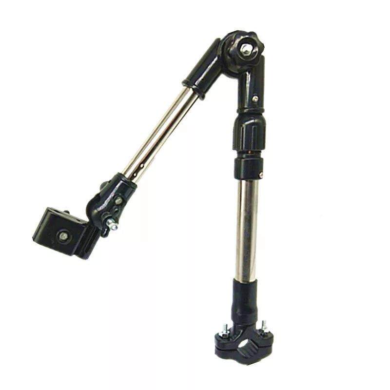 极速不锈钢自行车雨伞支架电动车撑伞架H子单车轮椅婴儿推车遮阳