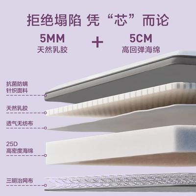 厚乳蛋糕床垫乳胶床垫加厚可折叠榻榻米床垫子