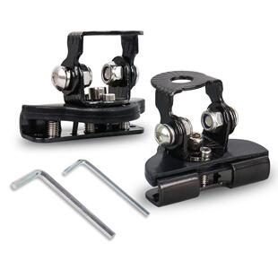 越野车机盖支架汽车led射灯引擎盖卡边免打孔通用无损安装固定架