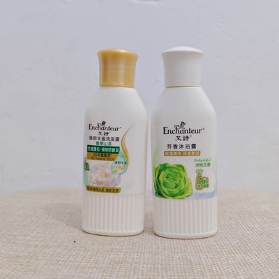 艾诗欢悦花香沐浴露山茶花香洗发水50g 便携旅行装小样满10件包邮