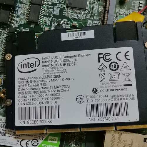 议价博智林 英特尔NUC 8计算模块i7 8565u BKC