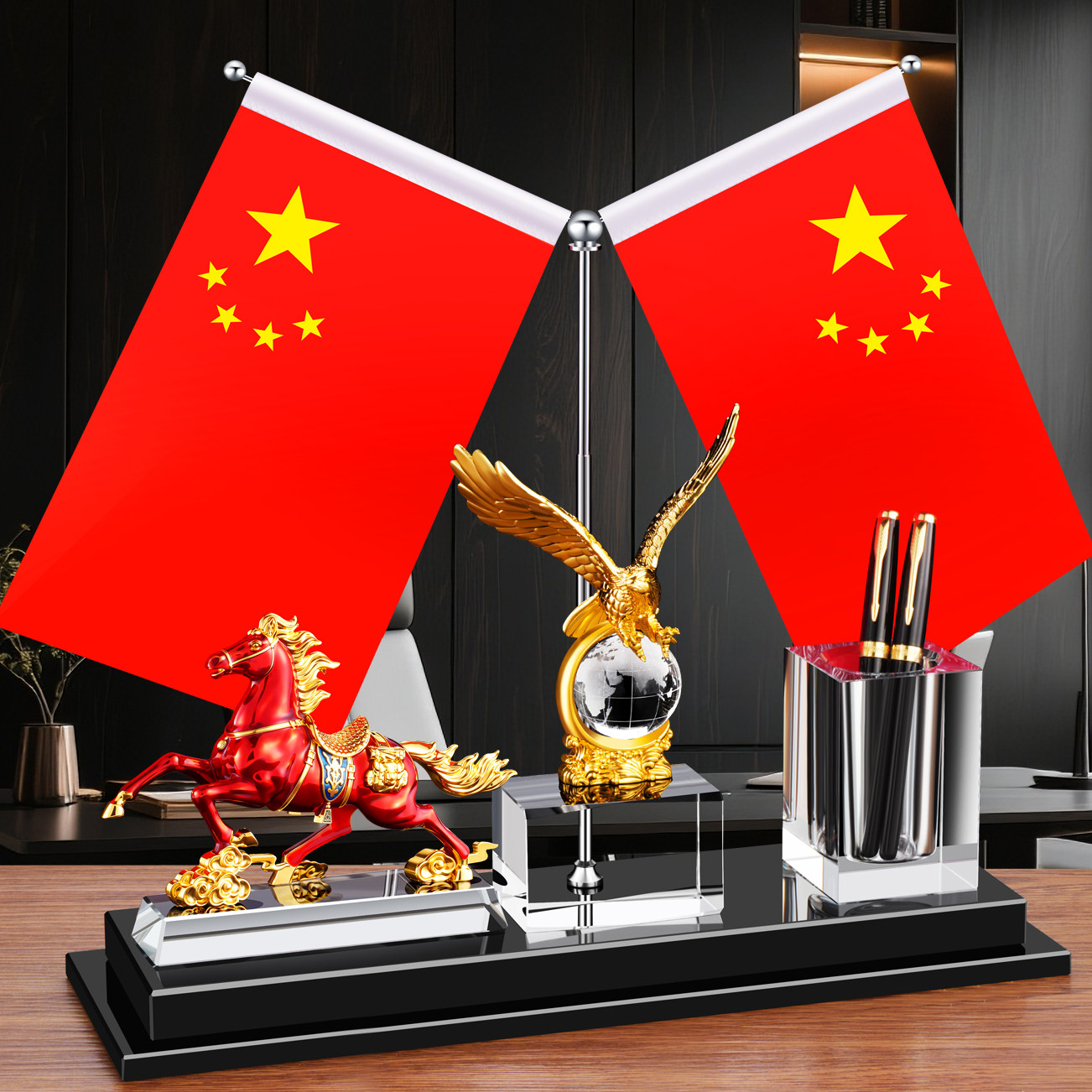 马到成功老板办公室摆件送客户图片