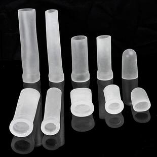 Extender Pump Enlargement Sleeve Glans Penis Silicone for