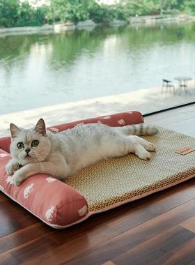 Pet Cooling Mat Dog Cat Bed Non-Toxic Cool Summer Pad 4Sizes
