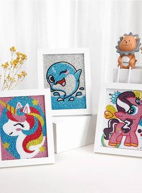 5D Diy Diamond Painting for Kids Full drill Arts Craft新款式