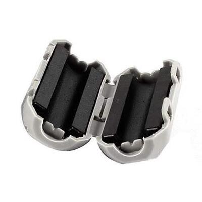 SZS Hot 5 Pcs Gray UF35B 3mm Dia Cord Ferrite Core Noise Sup