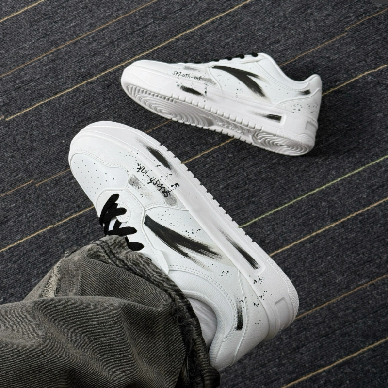 【定制球鞋】Anta安踏 轻松 青山 墨染 简约百搭 高街 街头 时尚