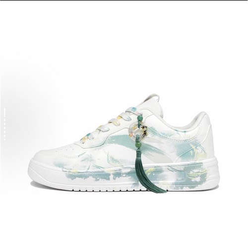 【定制球鞋】ANTA/安踏竹墨青染 礼袋款   新中式  水墨 晕染