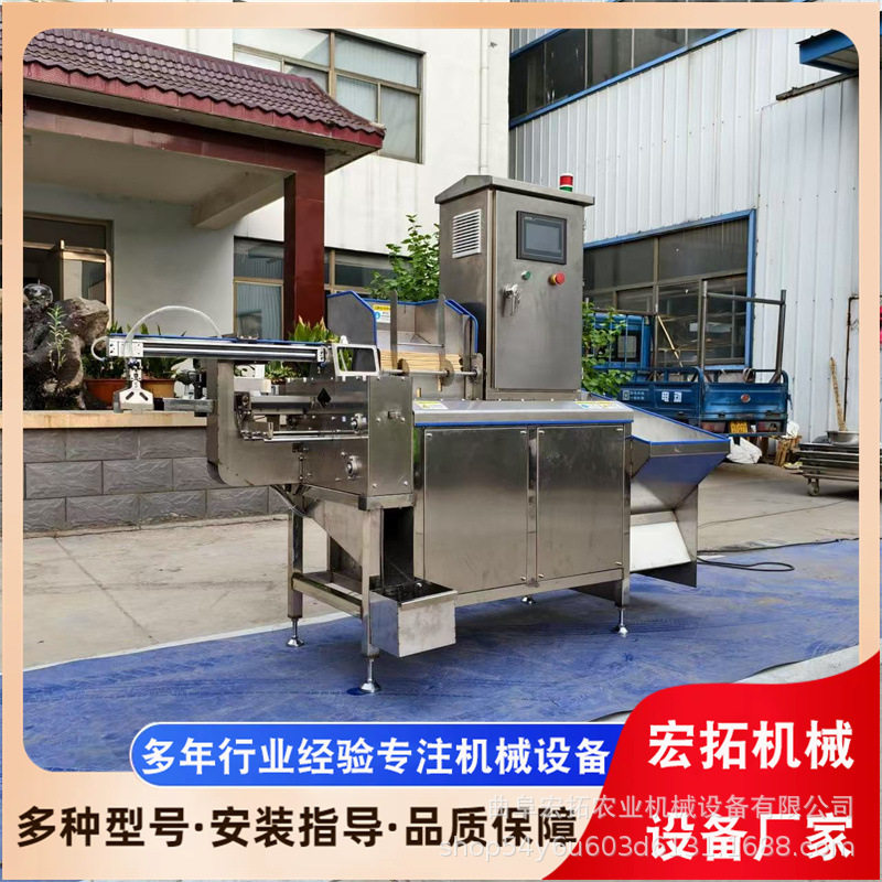 全自动不锈钢面筋对切穿拉一体机