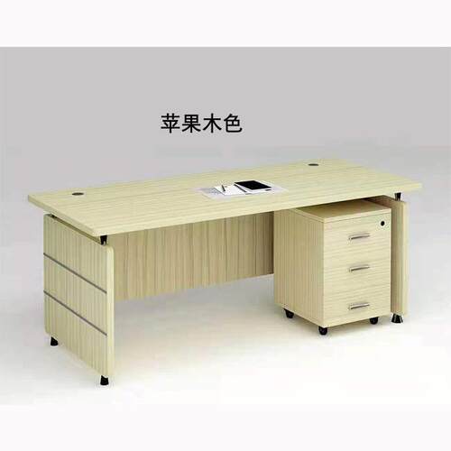 单人办公桌椅组合简约办公带室老板员工米1.12小.4抽屉职员532659