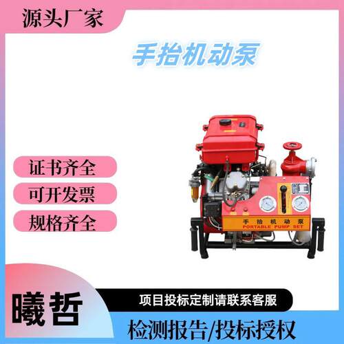 四冲程双缸风冷柴油发动机BJ18-C大扬程水源输送水泵水泵