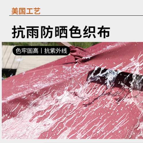户外BLL遮阳伞柱庭院伞摆摊室外太大阳伞伞中伞夜市网红花园折清