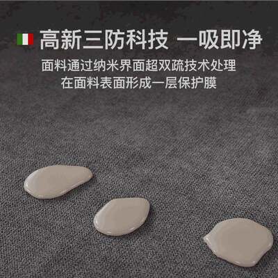 北欧主包卧布艺床简大现代软床1约.5米YRS小户型储物布床可拆洗