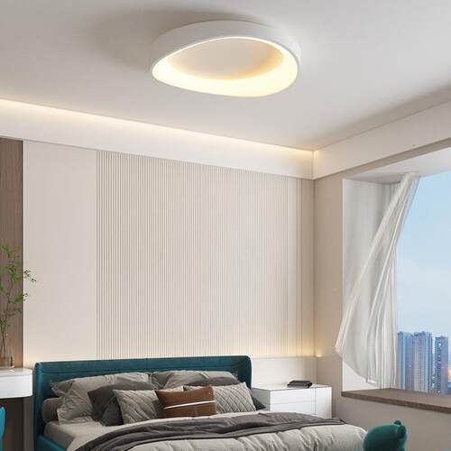 卧室灯2025年新款网D红LEzhangqin吸顶灯简约现代房爆间卧灯款中