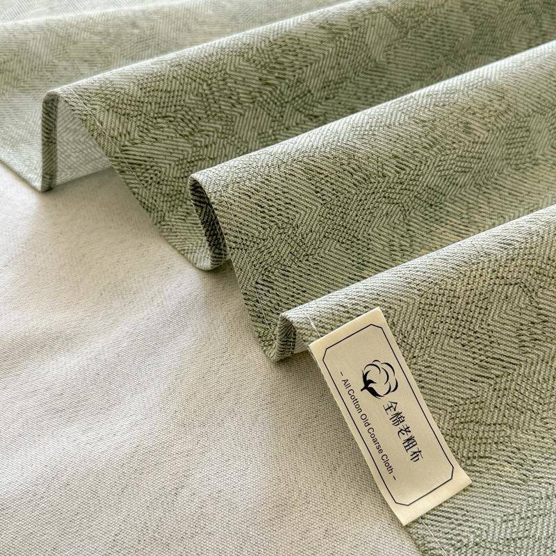 类老布床A单单加件纯棉1粗00F99J9T5H厚老式棉麻床笠2025新款四季