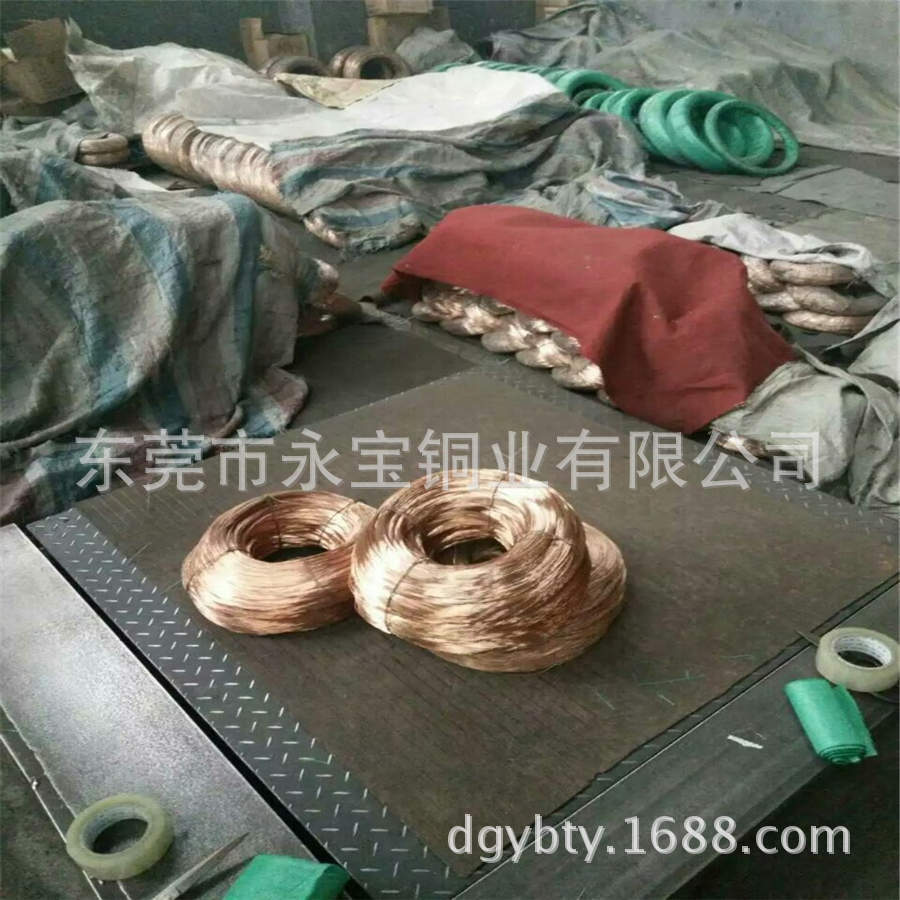 深圳磷青铜线 QSn6.5-0.1磷青铜丝0.1 0.12mm 易车削磷青铜棒