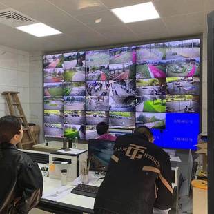 65英寸液晶清拼接屏监控电视LCD显示大屏无缝448拼 4墙9 55高