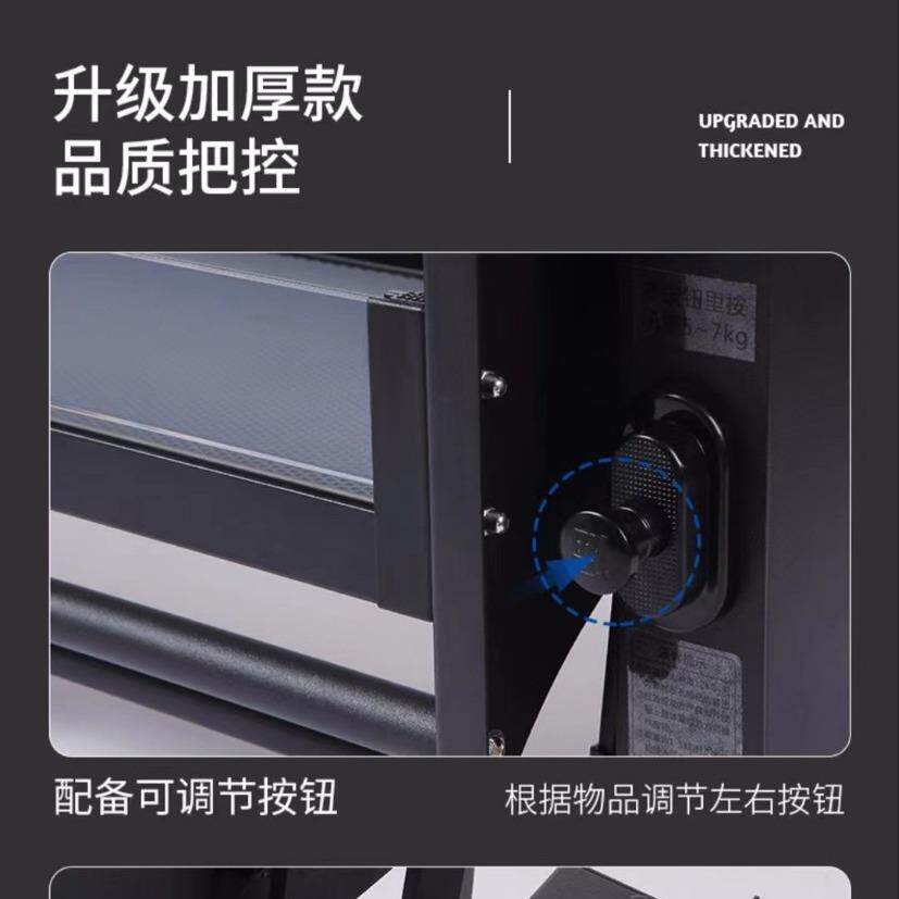 吊升降拉篮厨房橱柜上下拉式双调味柜拉降篮17升机层