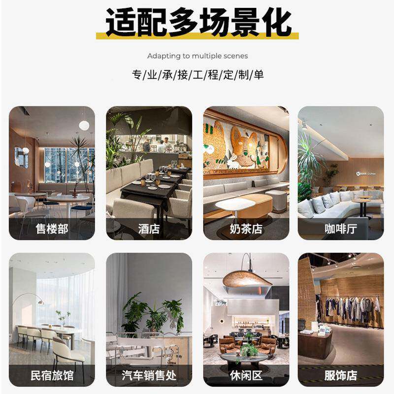 简约谈桌椅组合可聚拢商用接待桌售楼部店客铺ZY-801#会桌洽椅闲