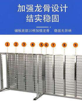 特304不锈钢折叠床固简易便加密单人床XVM携陪护家加用午休午厚睡