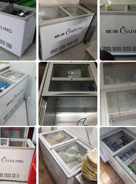 冰柜料商用藏卧式速38740冻雪展糕柜冰箱冷冻冷小型水柜饮啤酒示
