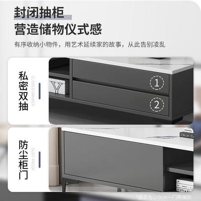 电柜简奢约代客厅意式默认款轻地柜简现易储物小视户型茶