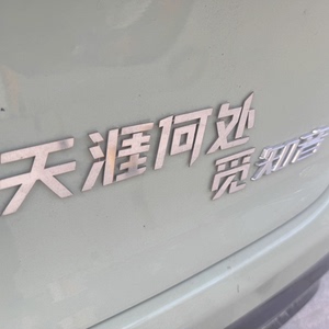 岚图知音不锈钢车标定制天涯何处觅知音等有趣创意网红车尾车标贴