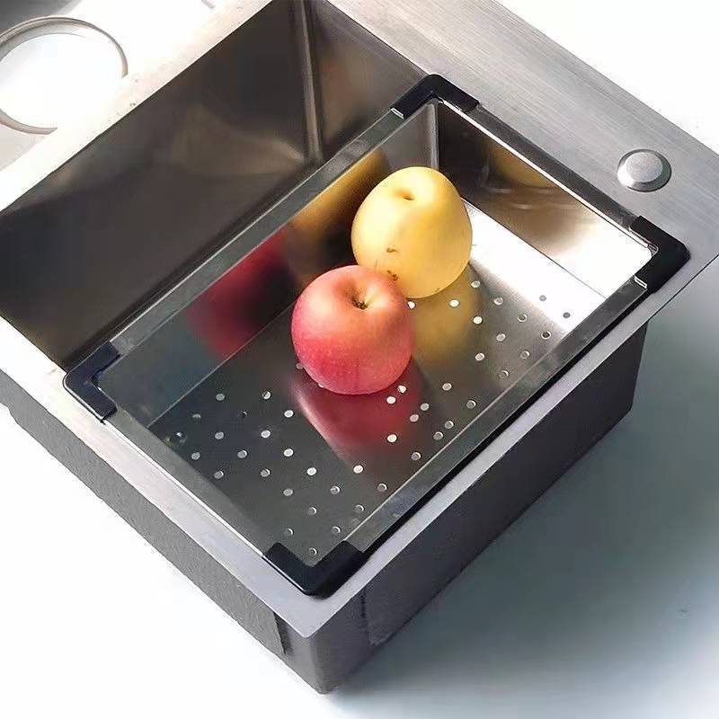 加厚不锈钢沥水篮洗菜盆沥水盆