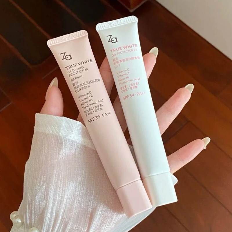 Za姬芮美白防晒隔离妆前乳三合一