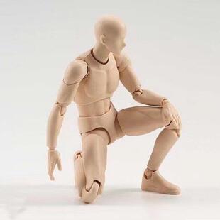 SHF素体人偶全身关节可动figma模型模型美术绘画素描男女参考工具