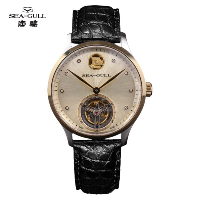 海鸥表建国大业限量版陀飞轮手表