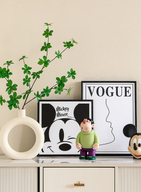 入户玄关装饰摆件简约现代软装高级感家居饰品客厅电视柜桌面布置