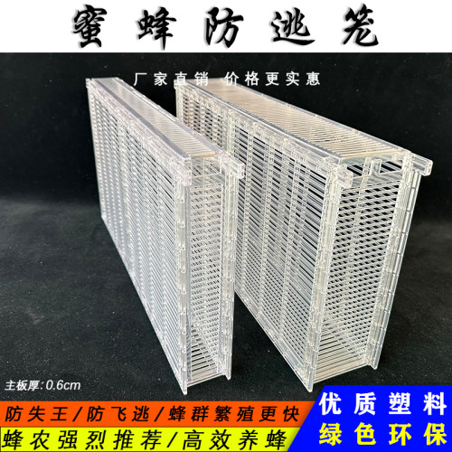 蜂箱专用隔王板中蜂隔王片蜂王防逃防跑养蜂工具塑料隔王栅囚王笼