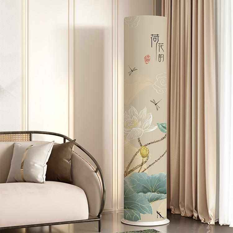 新中式空调防尘罩立式圆柱形柜机圆形开机不取国风防直吹空调罩套,居家布艺,空调罩,淘宝优惠券,粉丝福利购,淘宝优惠卷