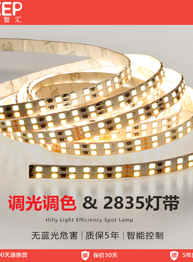 禾品灯带led灯双色智能条客厅吊顶嵌入式家用2835柔性线性软灯带