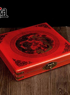 帝祖仿古3寸5寸6寸7寸8寸9寸10寸罗盘木盒子皮盒明清工艺收纳盒