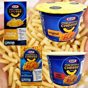 美国卡夫奶酪通心粉安妮牌即食意面Kraft Macaroni Chees