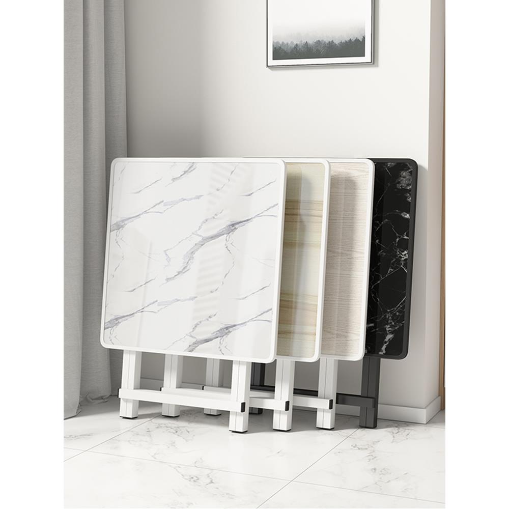 小桌子可折叠桌餐桌家用户型简易出租屋用户外便携式摆摊吃饭方桌