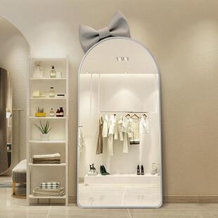 网红全身镜服装店镜子显瘦美颜落地镜全身镜专用女装全身镜轻奢风