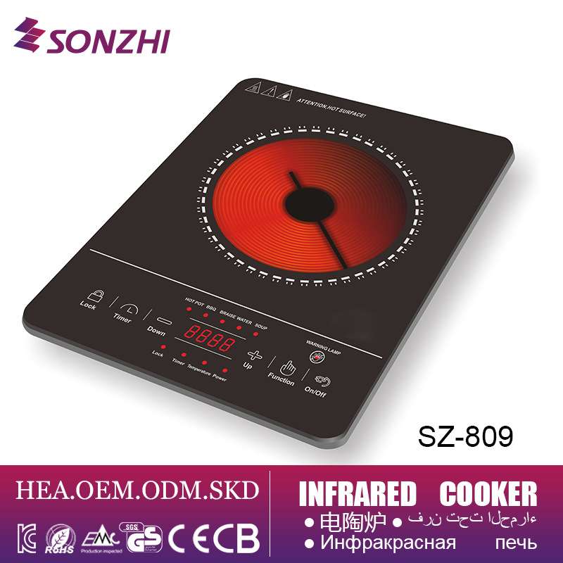 infrared cooker电陶炉家用智能多功能爆炒火锅电热炉灶出口工厂